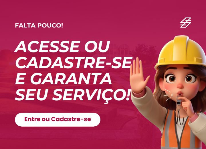 Popup para realizar registro ou login antes de contatar o profissional